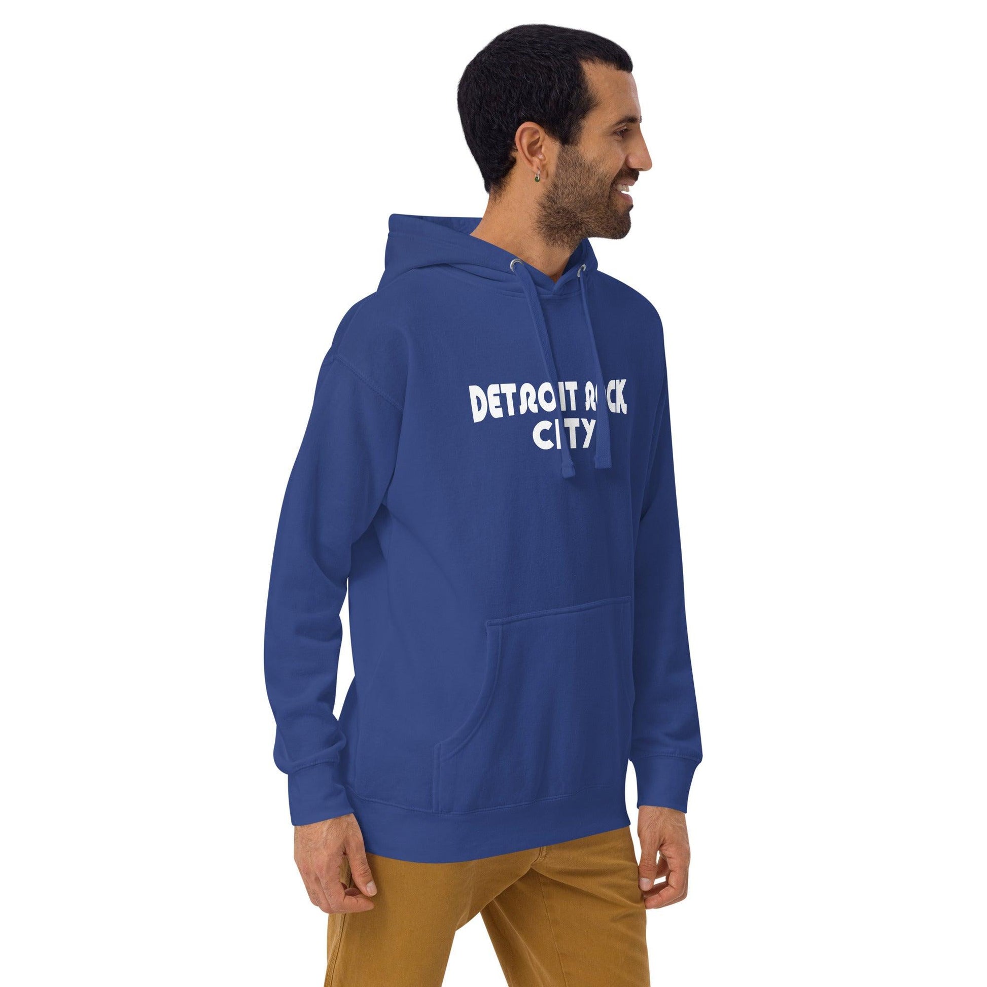 'Detroit Rock City' Hoodie | Unisex Premium - Circumspice Michigan