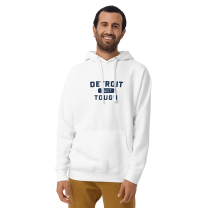 'Built Detroit Tough' Hoodie | Unisex Premium - Circumspice Michigan