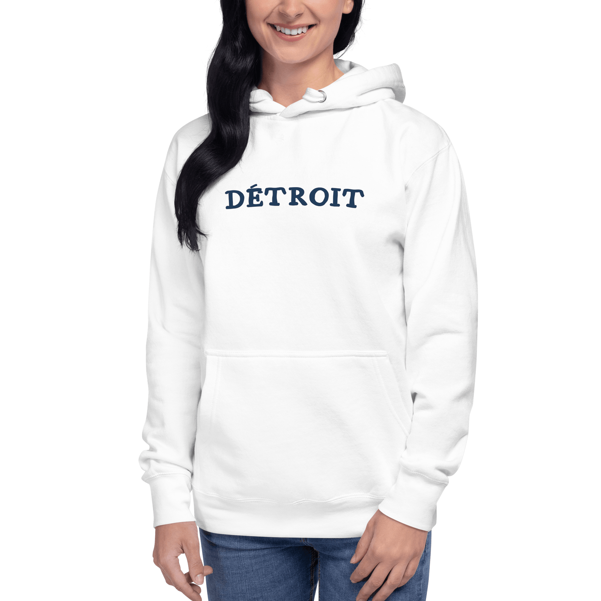 'Détroit' Hoodie | Unisex Premium - Circumspice Michigan