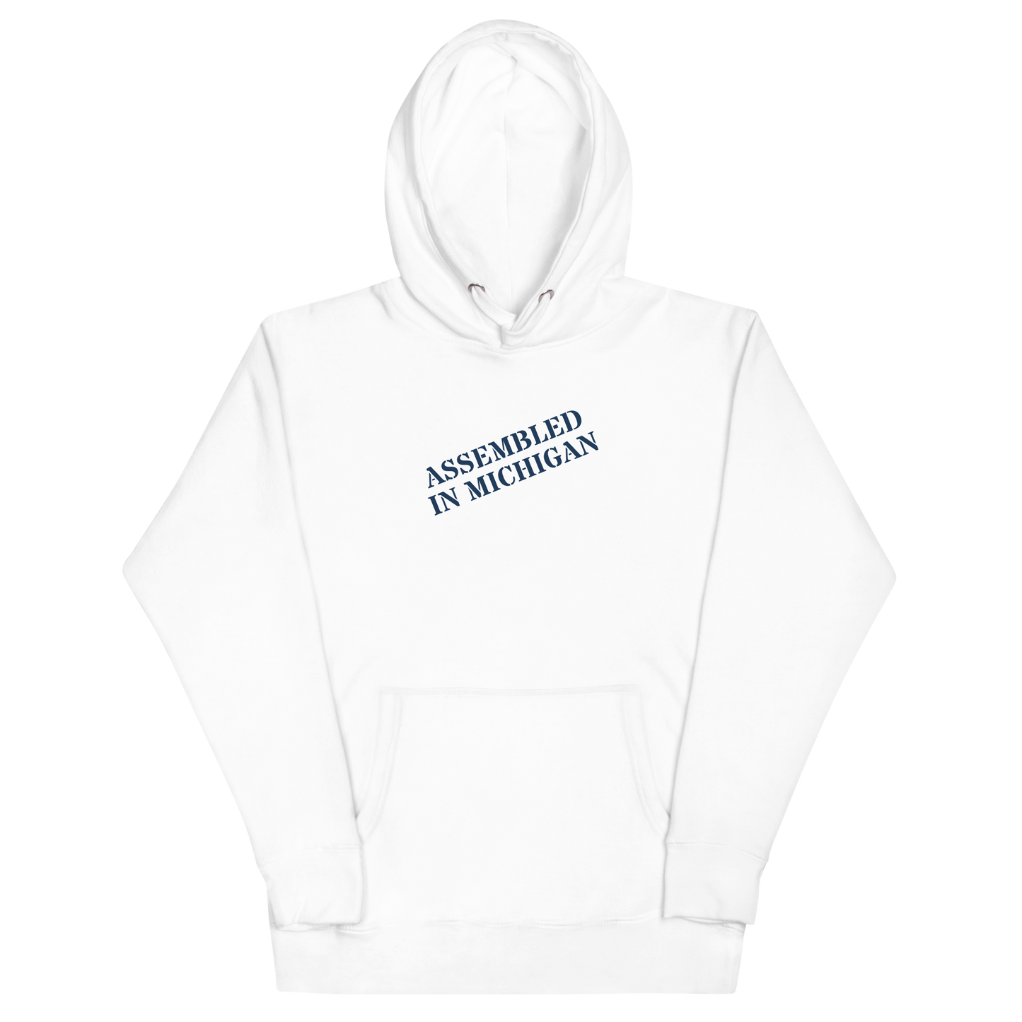 'Assembled in Michigan' Unisex Premium Hoodie