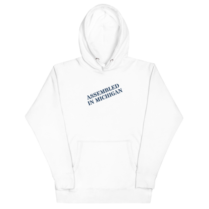 'Assembled in Michigan' Unisex Premium Hoodie