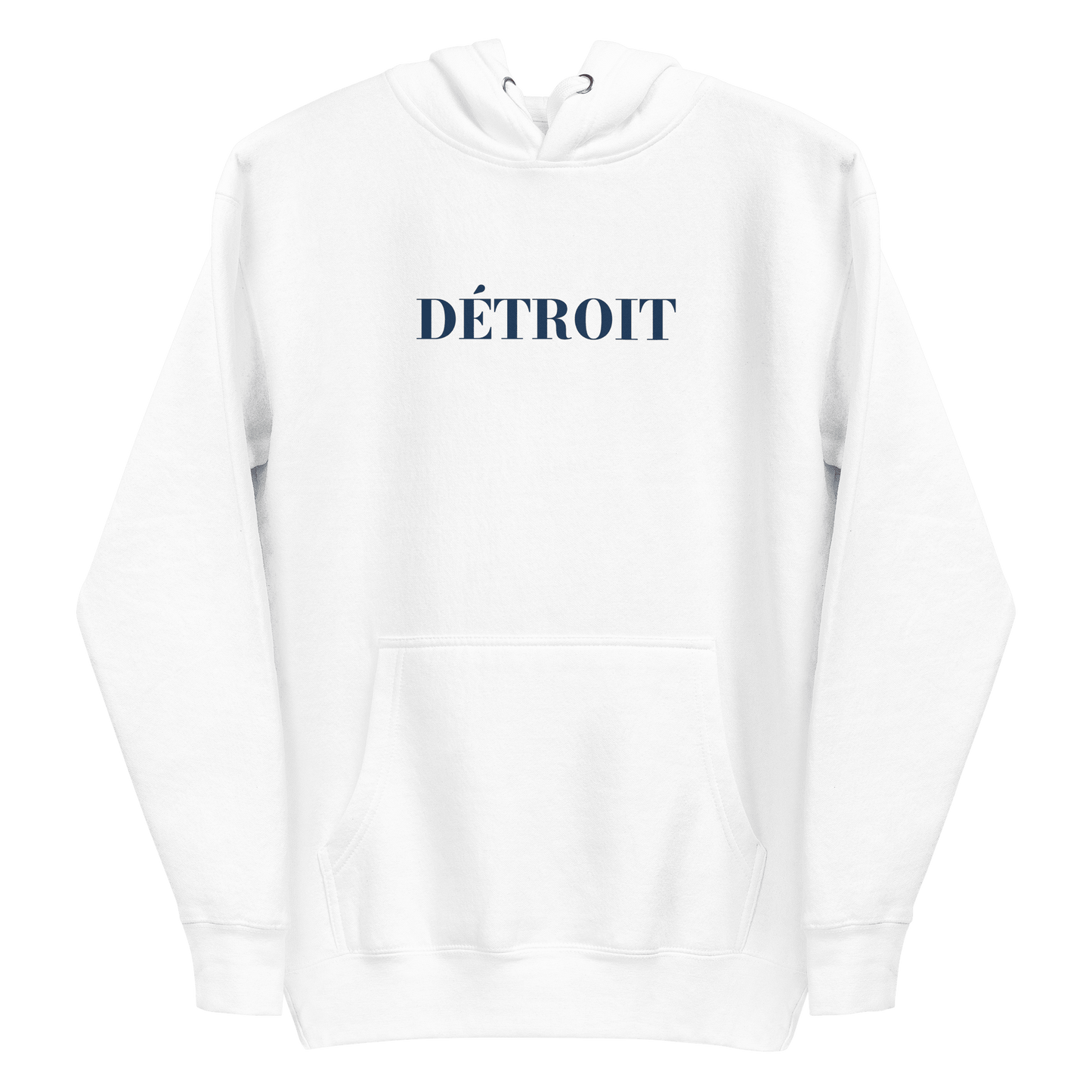 'Détroit' Hoodie (Didone Font) | Unisex Premium - Circumspice Michigan