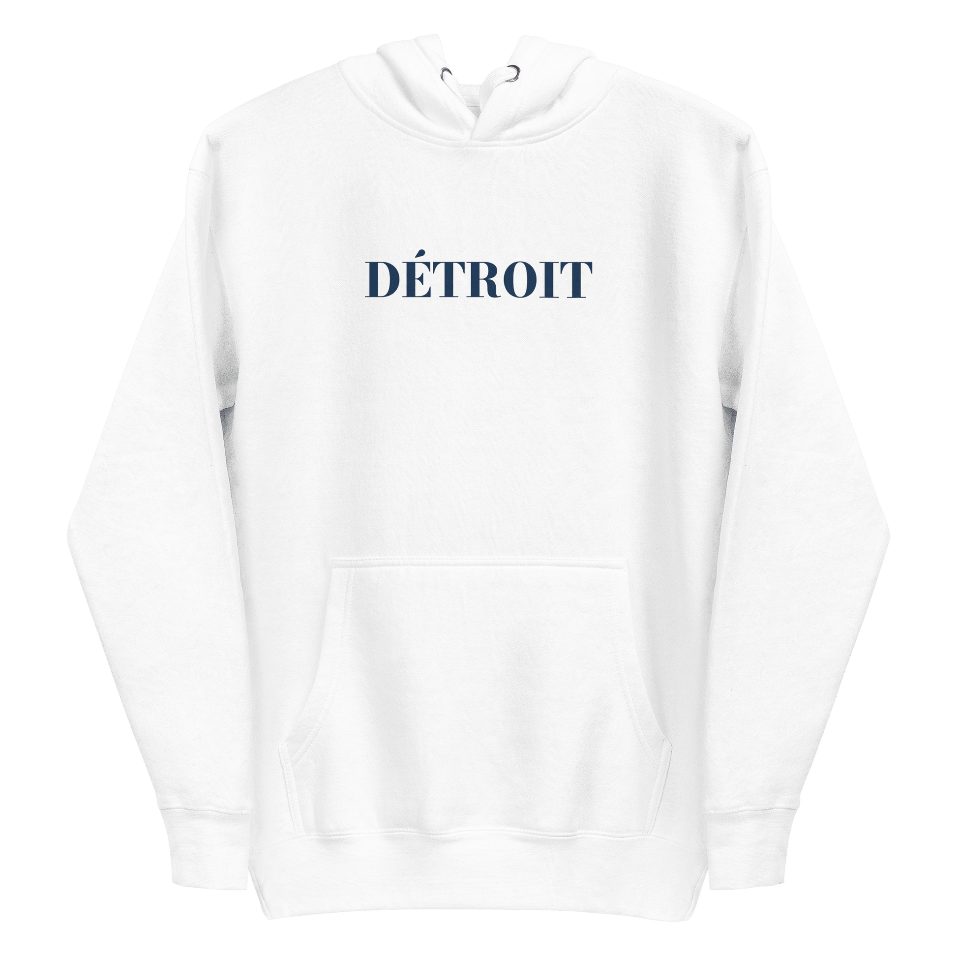 'Détroit' Hoodie (Didone Font) | Unisex Premium - Circumspice Michigan