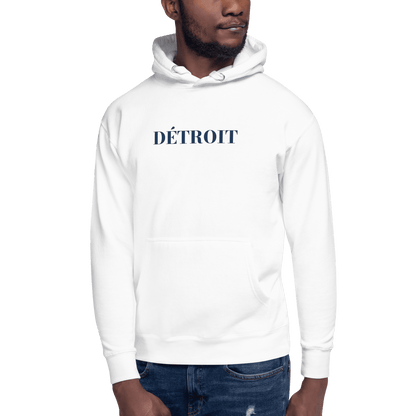 'Détroit' Hoodie (Didone Font) | Unisex Premium - Circumspice Michigan