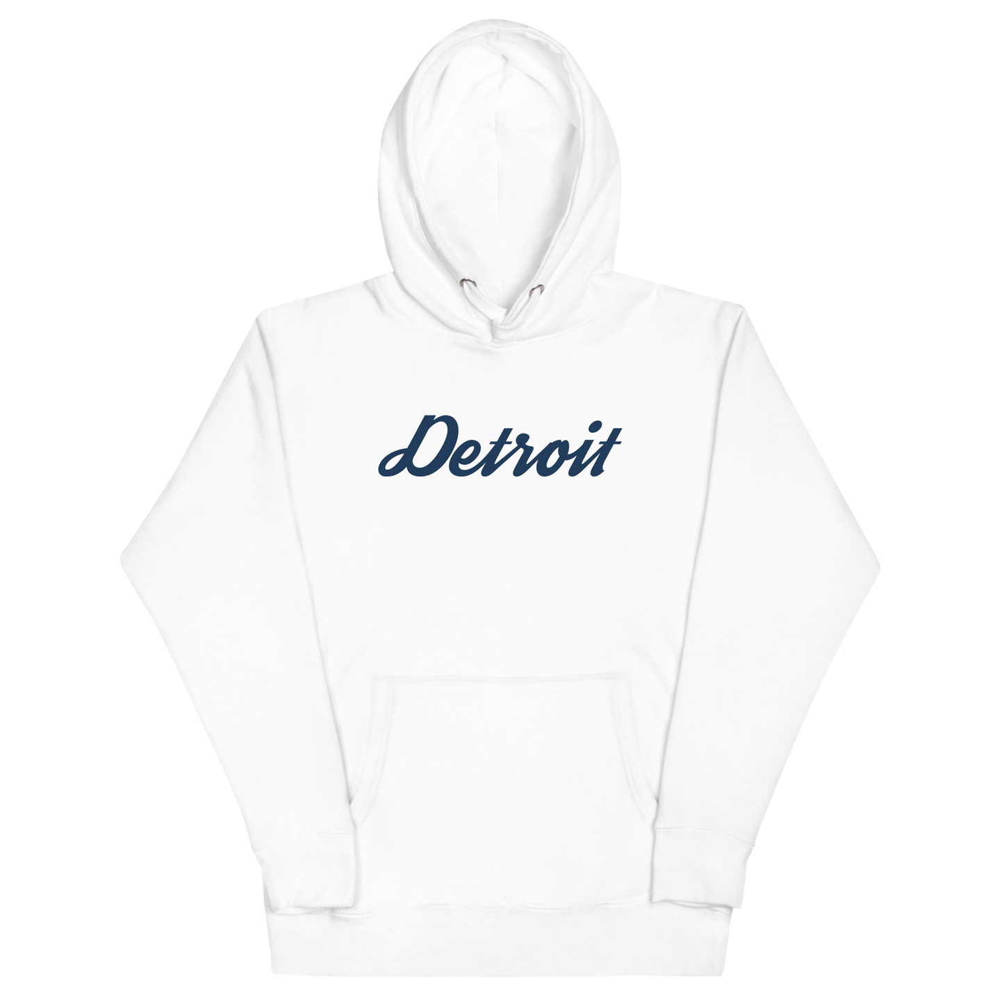 'Detroit' Unisex Premium Hoodie (Script Font)