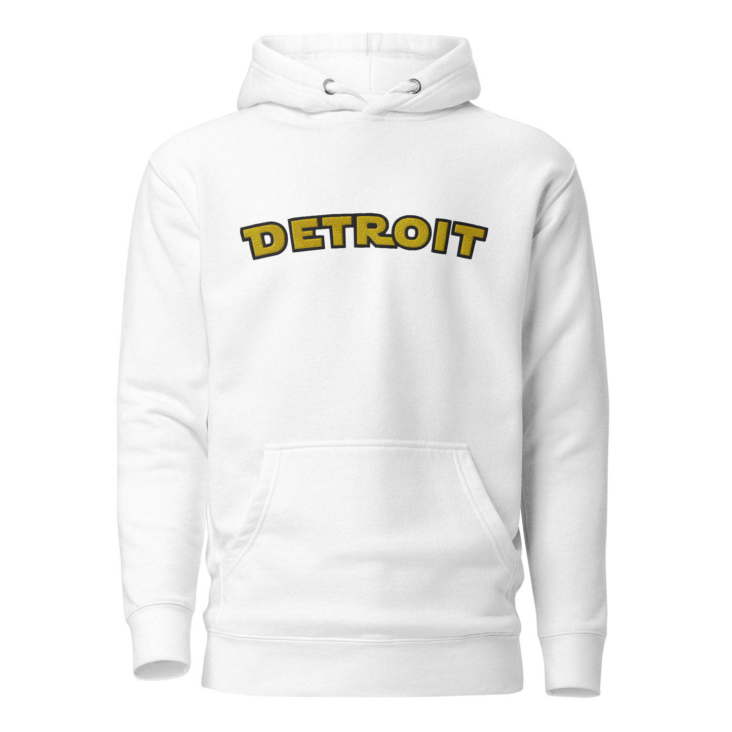 'Detroit' Unisex Premium Hoodie (Epic Sci-Fi Parody) | Embroidered