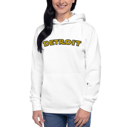 'Detroit' Unisex Premium Hoodie (Epic Sci-Fi Parody) | Embroidered