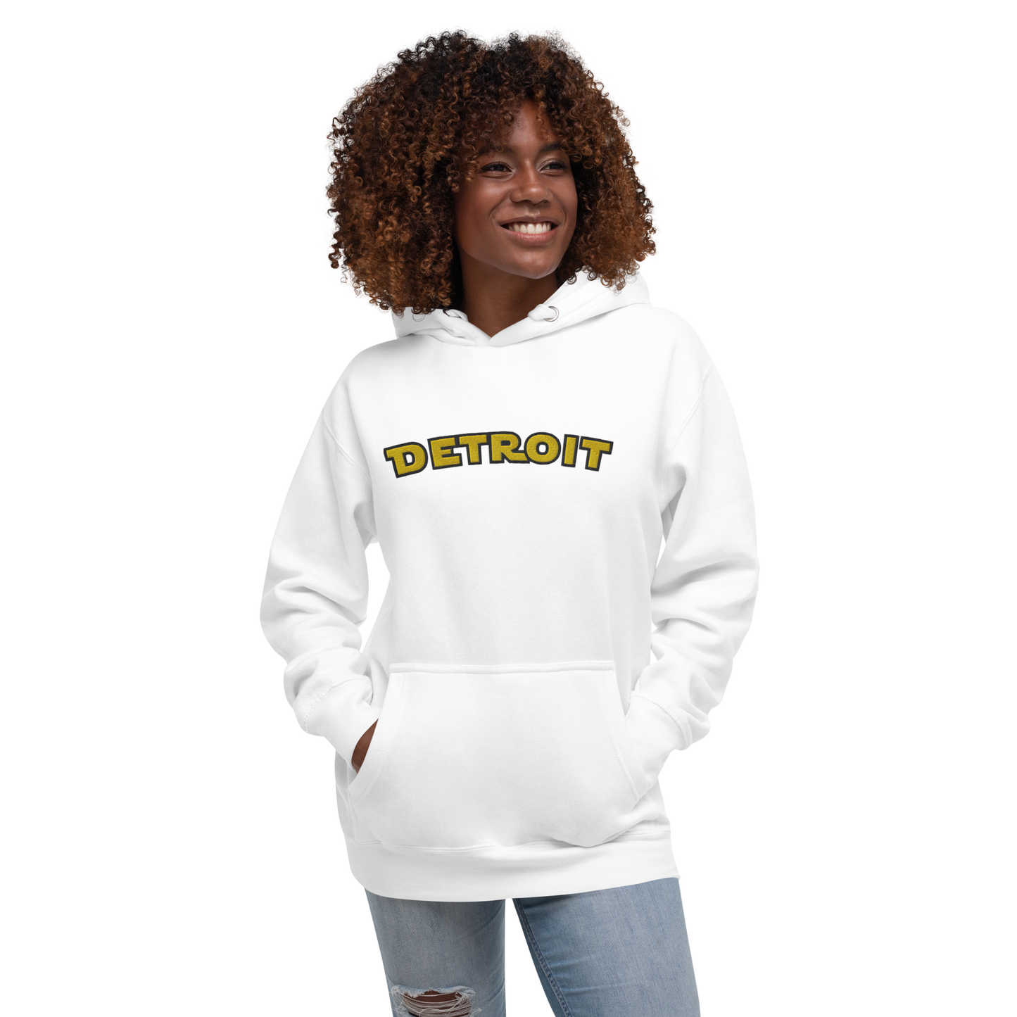 'Detroit' Unisex Premium Hoodie (Epic Sci-Fi Parody) | Embroidered