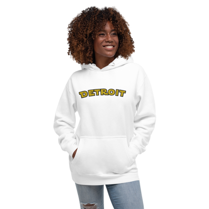 'Detroit' Unisex Premium Hoodie (Epic Sci-Fi Parody) | Embroidered