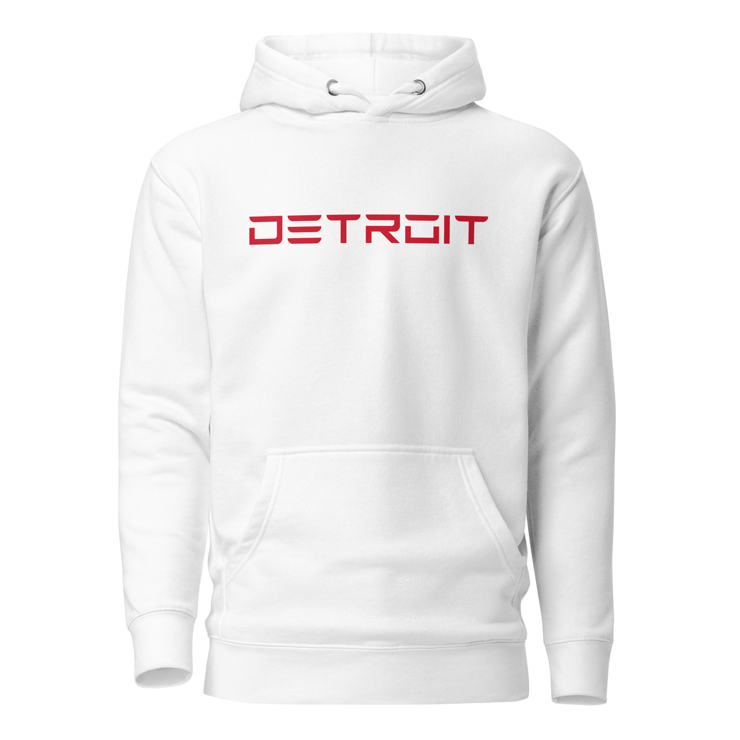 'Detroit' Unisex Premium Hoodie (Electric Font)