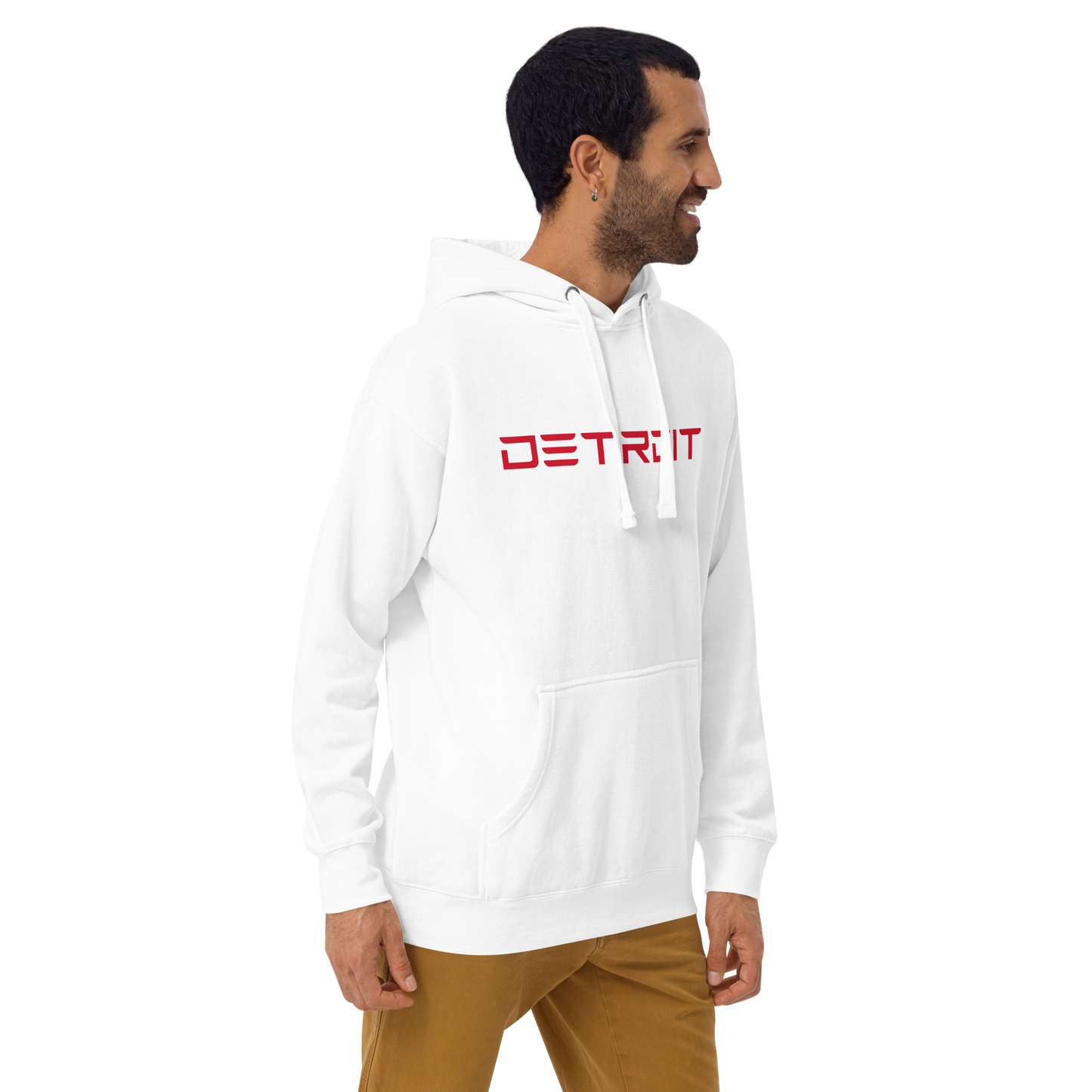 'Detroit' Unisex Premium Hoodie (Electric Font)