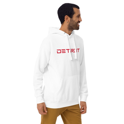 'Detroit' Unisex Premium Hoodie (Electric Font)