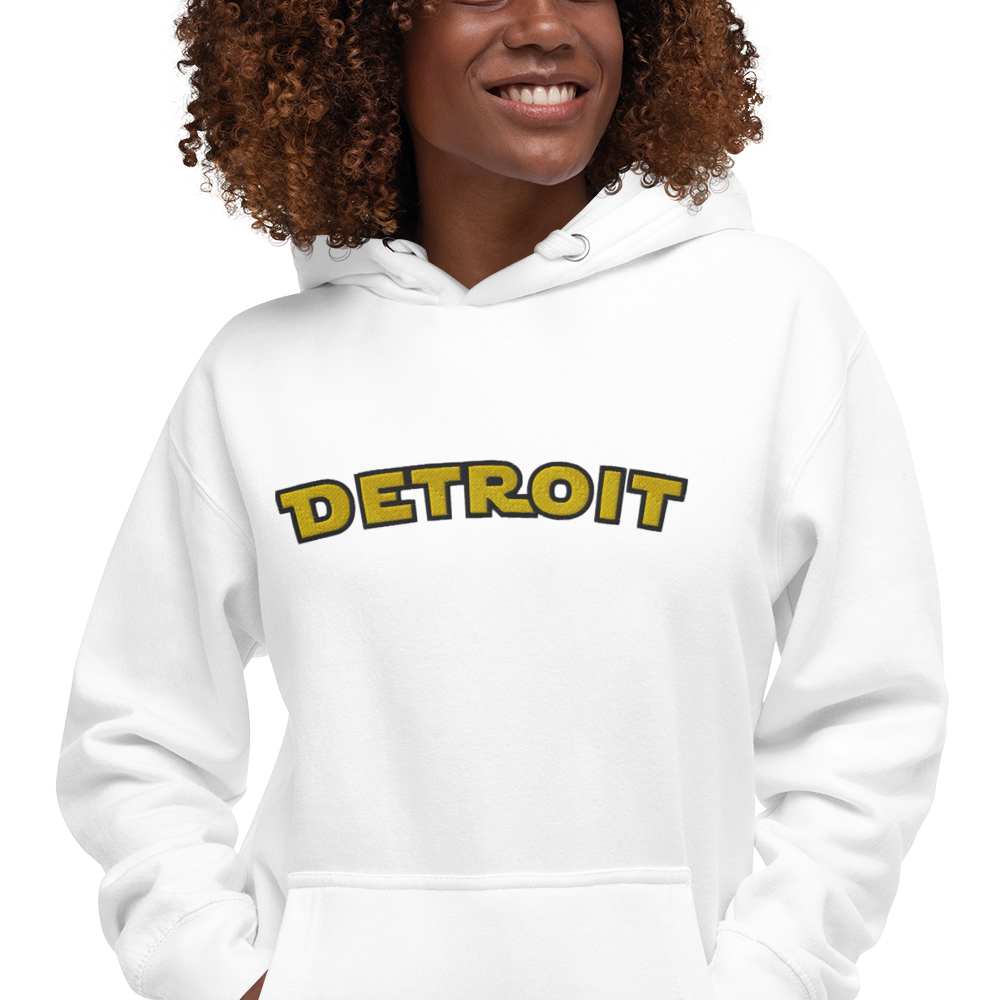 'Detroit' Unisex Premium Hoodie (Epic Sci-Fi Parody) | Embroidered