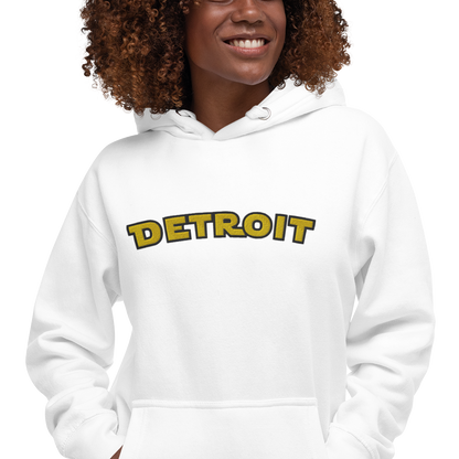 'Detroit' Unisex Premium Hoodie (Epic Sci-Fi Parody) | Embroidered