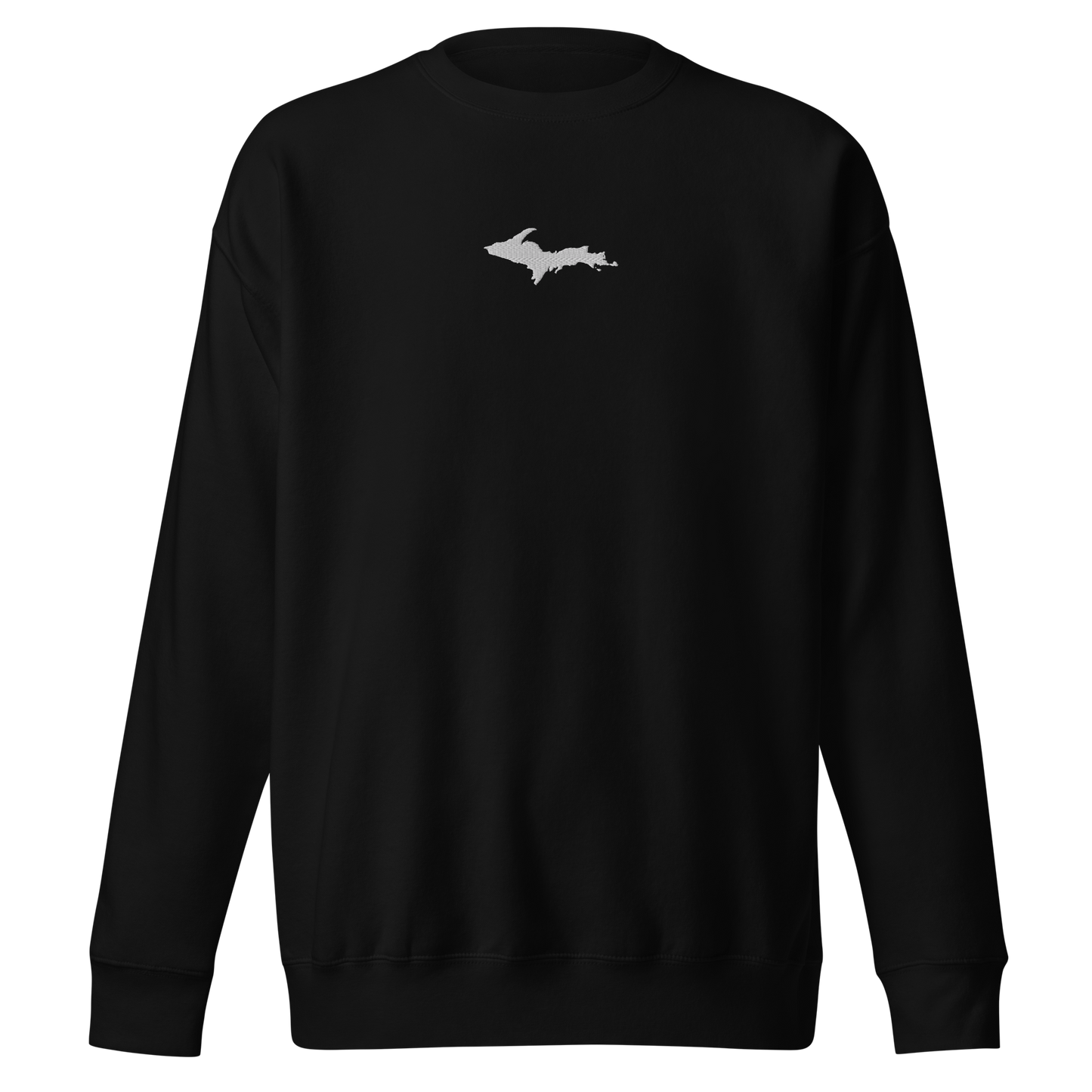 Michigan Upper Peninsula Sweatshirt (w/ Embroidered UP Outline) | Unisex Premium