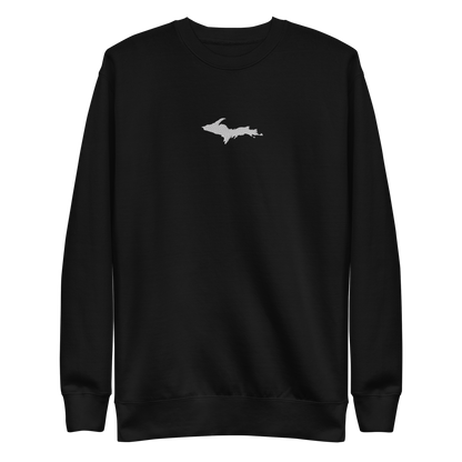 Michigan Upper Peninsula Sweatshirt (w/ Embroidered UP Outline) | Unisex Premium