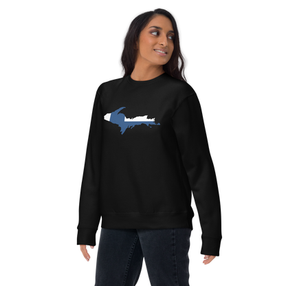 Michigan Upper Peninsula Sweatshirt (w/ UP Finland Outline) | Unisex Premium