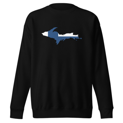 Michigan Upper Peninsula Sweatshirt (w/ UP Finland Outline) | Unisex Premium