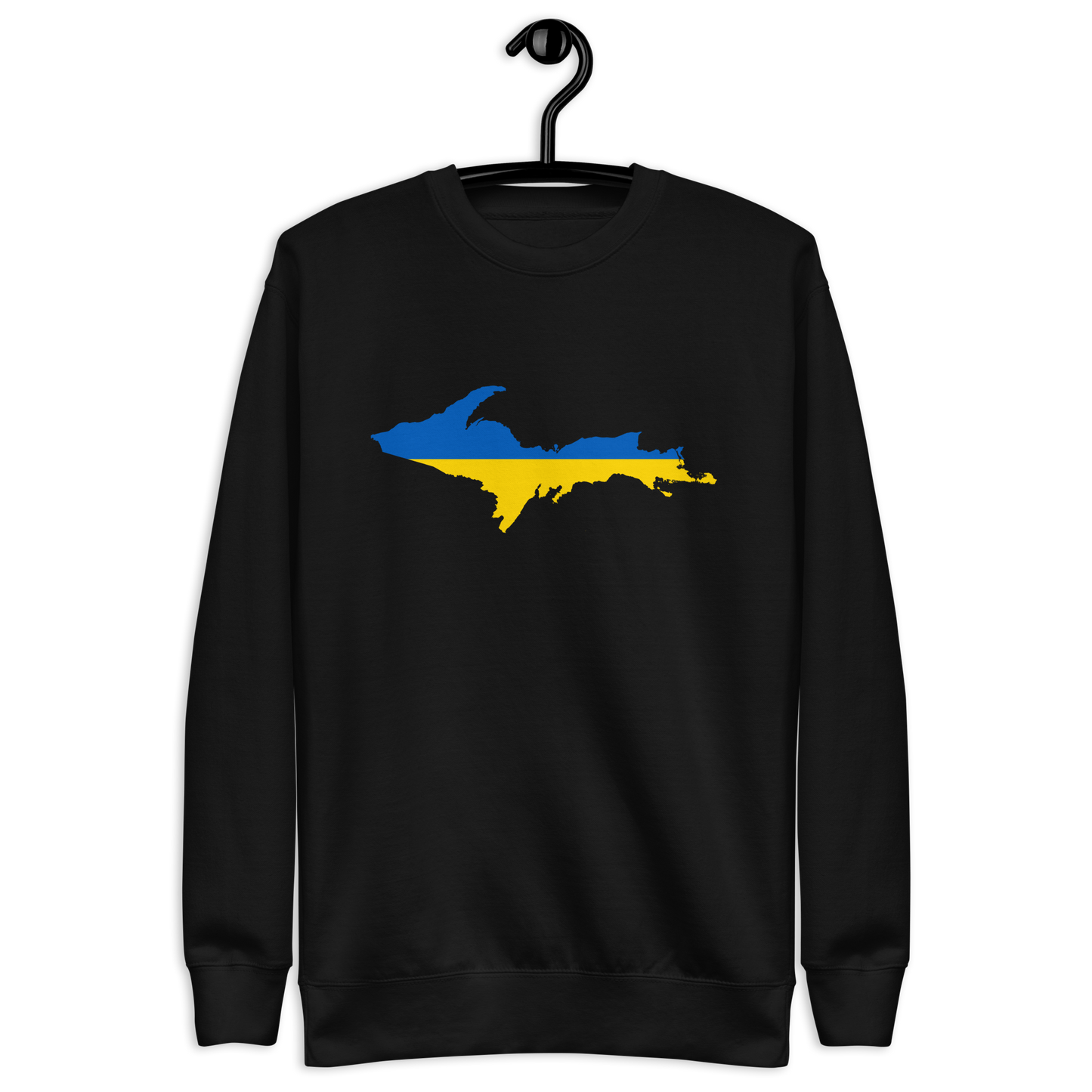 Michigan Upper Peninsula Sweatshirt (w/ UP Ukraine Outline) | Unsiex Premium