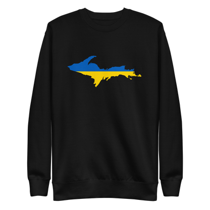 Michigan Upper Peninsula Sweatshirt (w/ UP Ukraine Outline) | Unsiex Premium