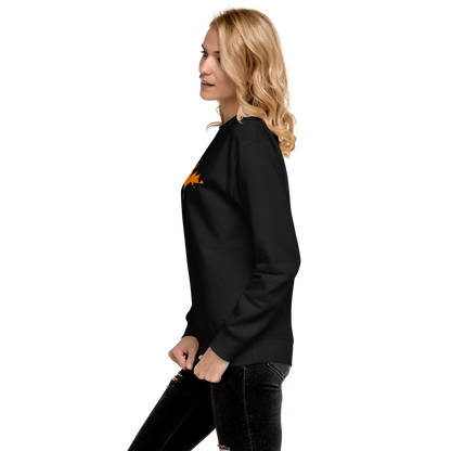 Michigan Upper Peninsula Sweatshirt (w/ Orange UP Outline) | Unisex Premium