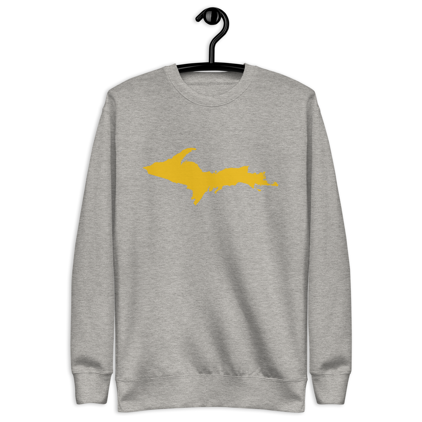 Michigan Upper Peninsula Sweatshirt (w/ Gold UP Outline) | Unisex Premium