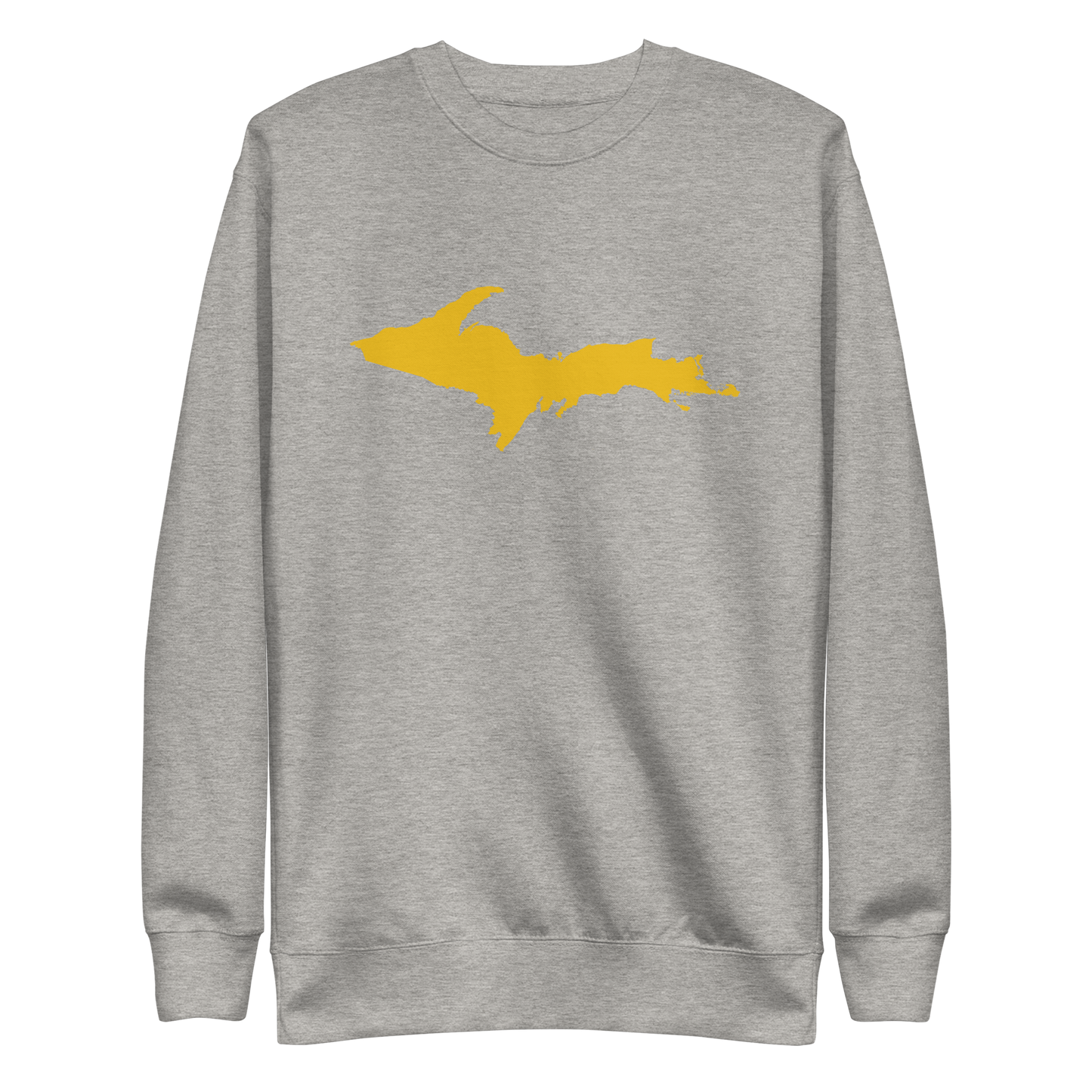 Michigan Upper Peninsula Sweatshirt (w/ Gold UP Outline) | Unisex Premium