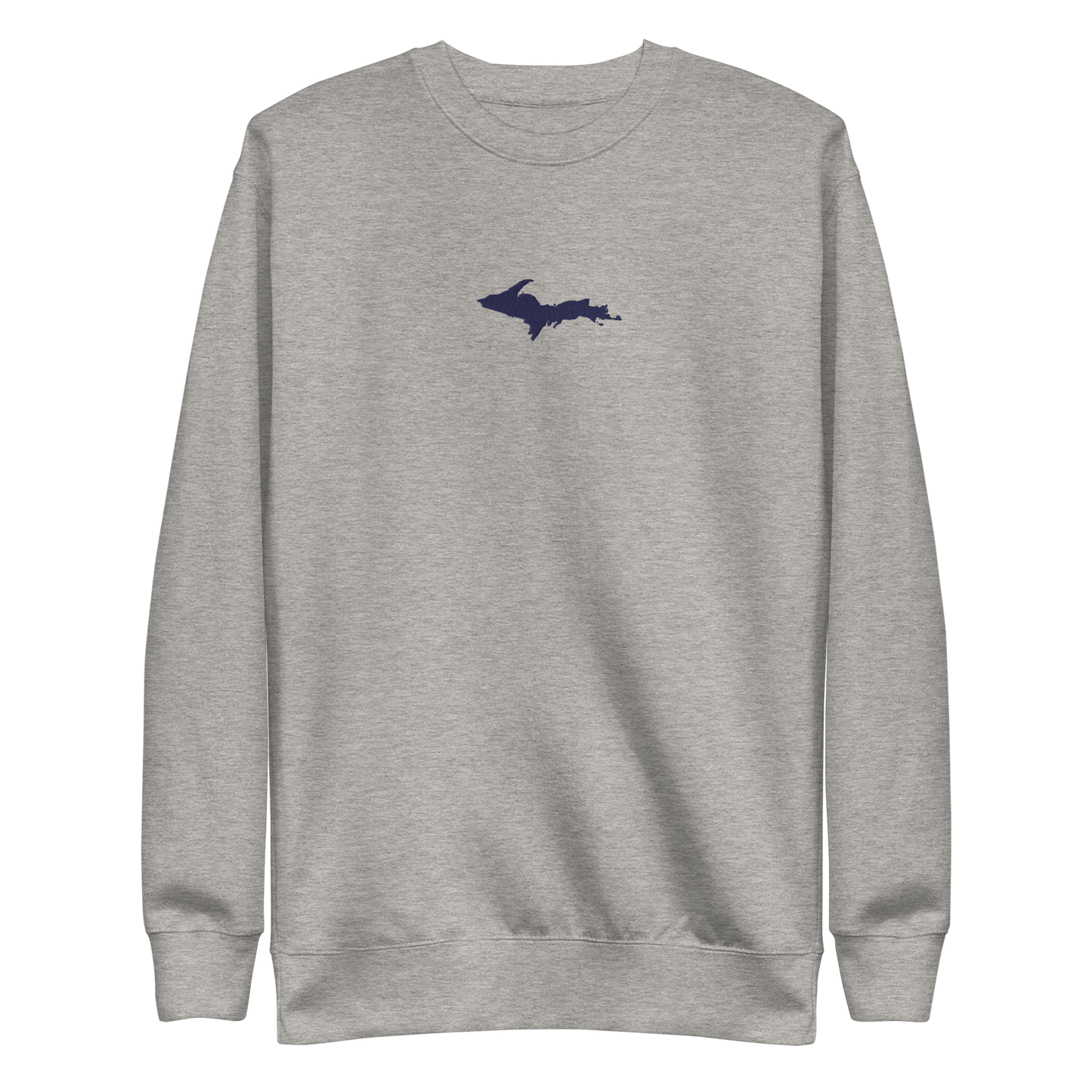 Michigan Upper Peninsula Sweatshirt (w/ Embroidered UP Outline) | Unisex Premium