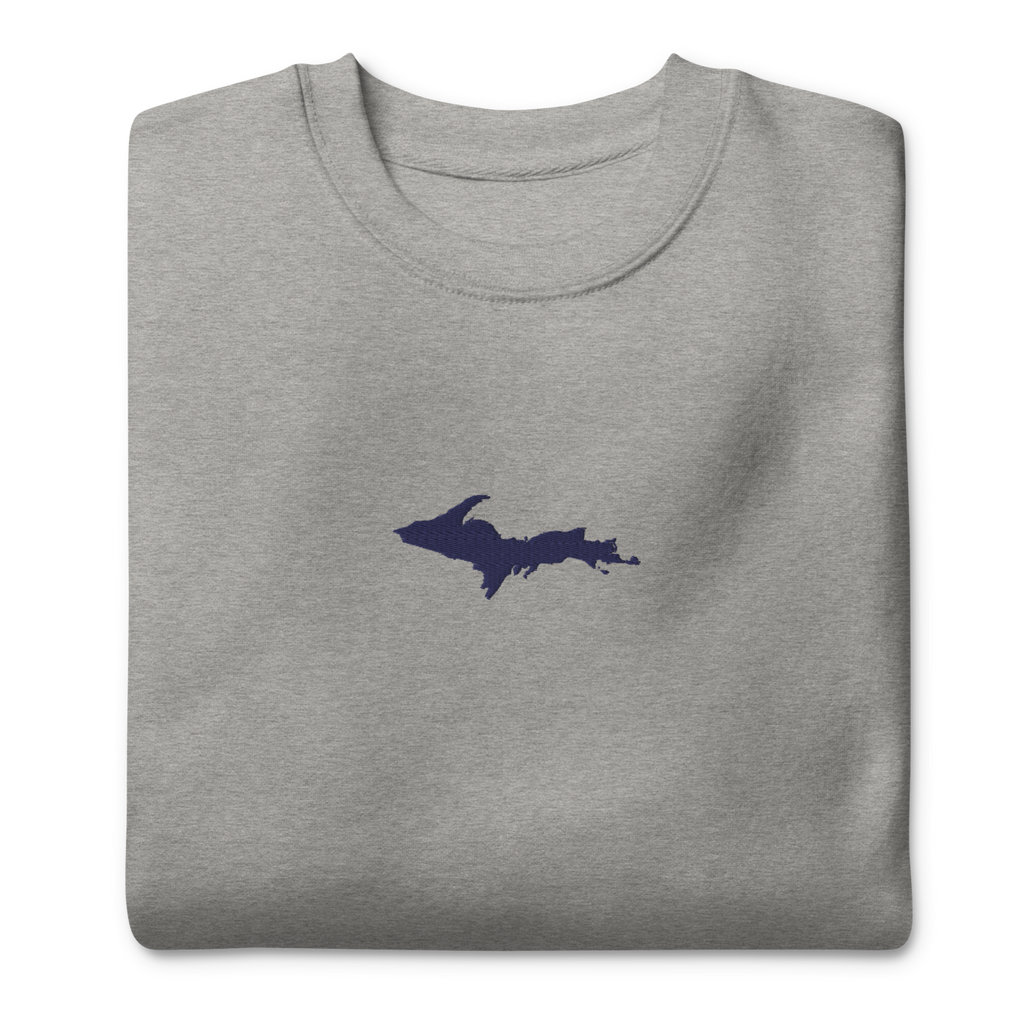 Michigan Upper Peninsula Sweatshirt (w/ Embroidered UP Outline) | Unisex Premium