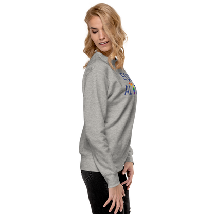 Michigan 'Equality' Premium Sweatshirt (LGBTQ Pride Colors)