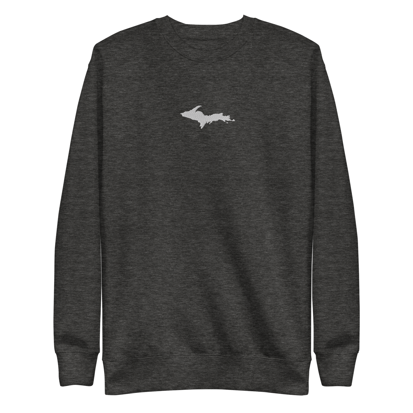 Michigan Upper Peninsula Sweatshirt (w/ Embroidered UP Outline) | Unisex Premium