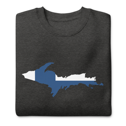 Michigan Upper Peninsula Sweatshirt (w/ UP Finland Outline) | Unisex Premium