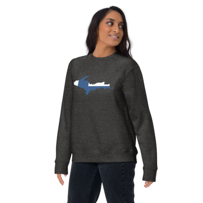 Michigan Upper Peninsula Sweatshirt (w/ UP Finland Outline) | Unisex Premium