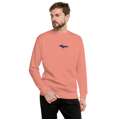 Michigan Upper Peninsula Sweatshirt (w/ Embroidered UP Outline) | Unisex Premium