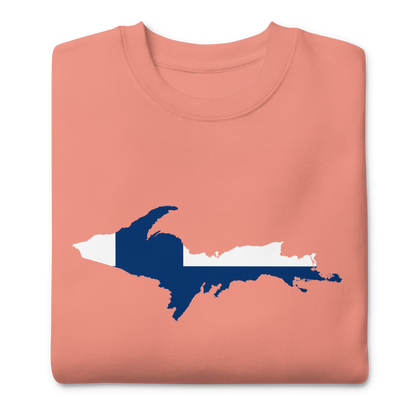 Michigan Upper Peninsula Sweatshirt (w/ UP Finland Outline) | Unisex Premium