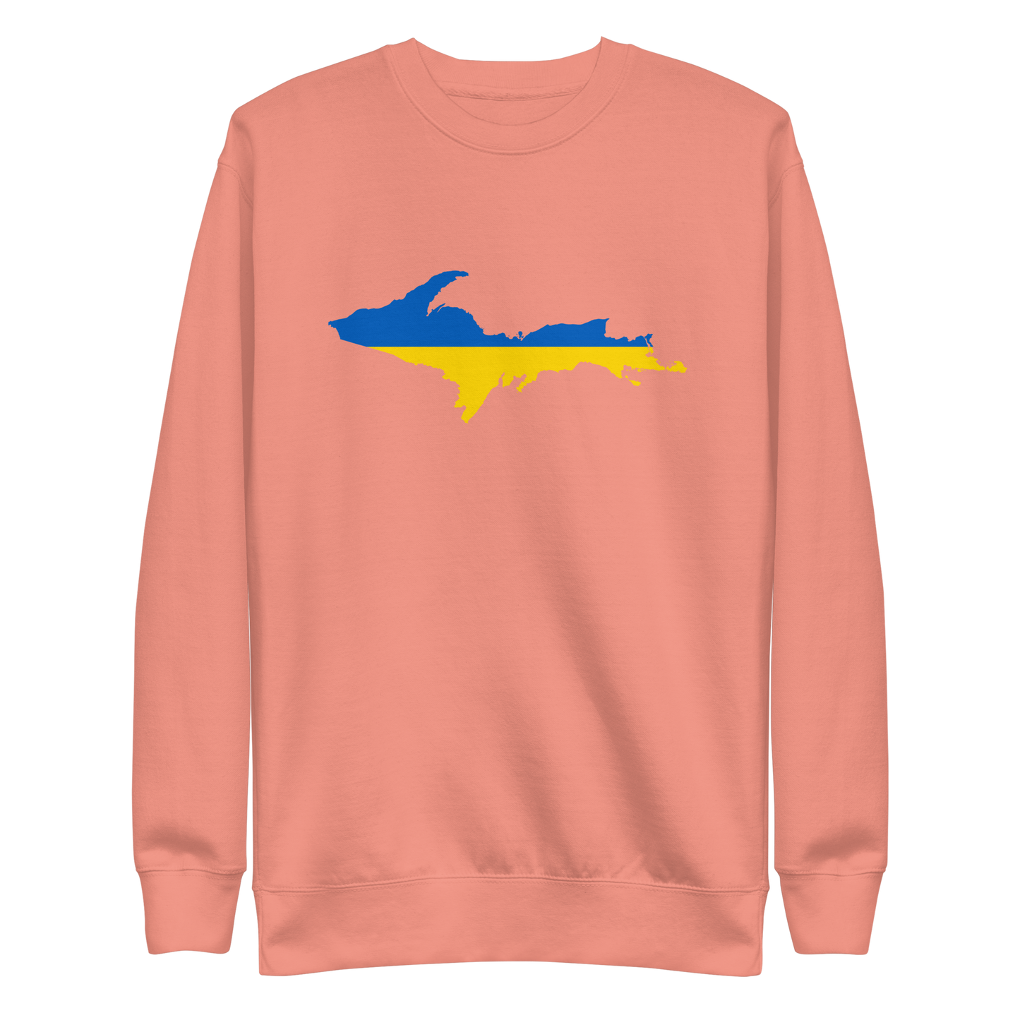 Michigan Upper Peninsula Sweatshirt (w/ UP Ukraine Outline) | Unsiex Premium