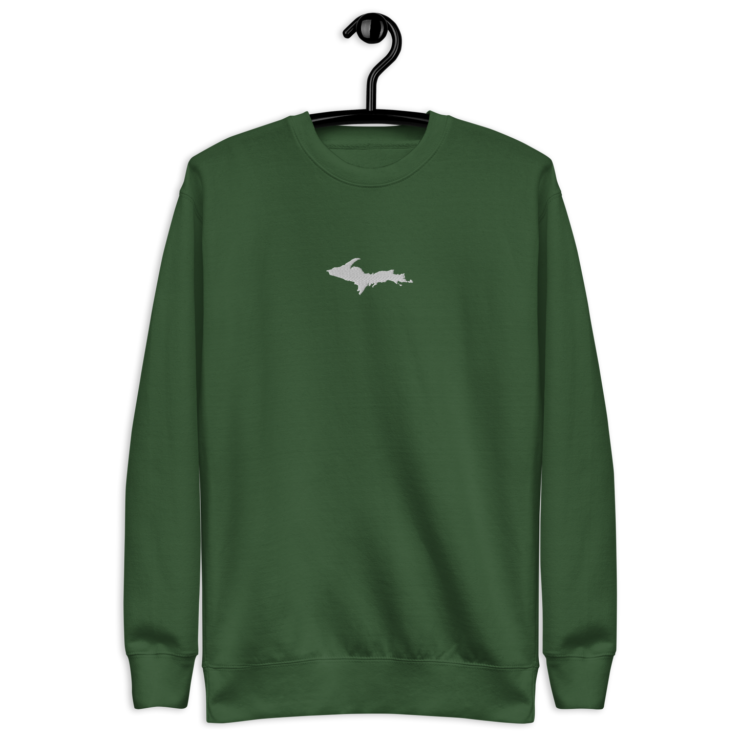 Michigan Upper Peninsula Sweatshirt (w/ Embroidered UP Outline) | Unisex Premium