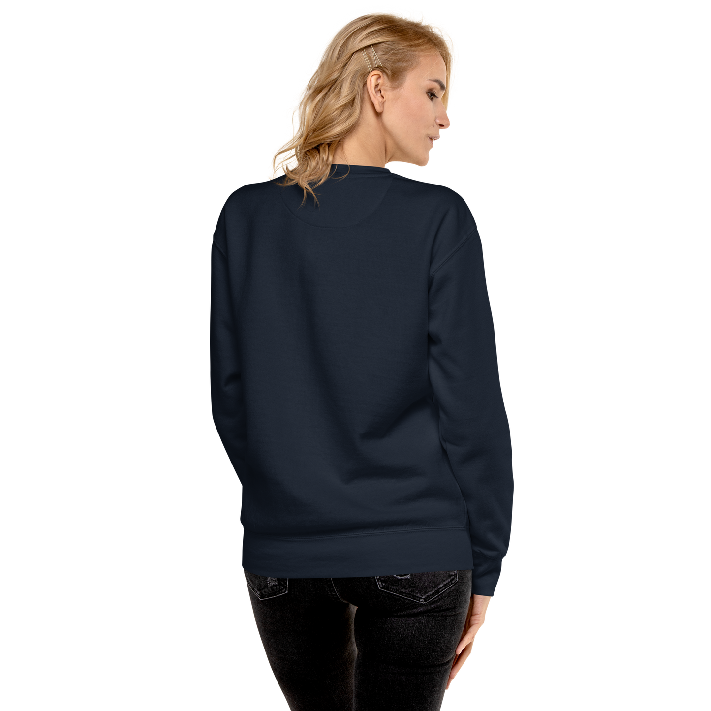 Michigan Upper Peninsula Sweatshirt (w/ Azure UP Outline) | Unisex Premium