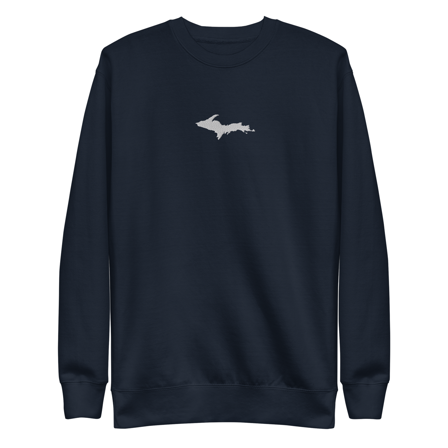 Michigan Upper Peninsula Sweatshirt (w/ Embroidered UP Outline) | Unisex Premium