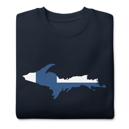 Michigan Upper Peninsula Sweatshirt (w/ UP Finland Outline) | Unisex Premium