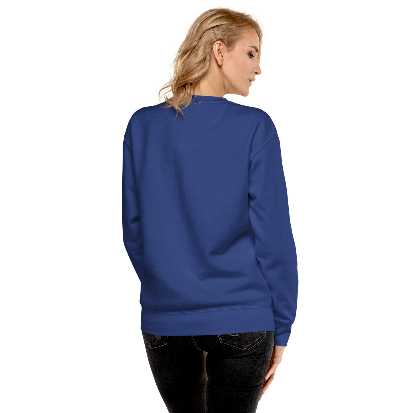 Michigan Upper Peninsula Sweatshirt (w/ Azure UP Outline) | Unisex Premium