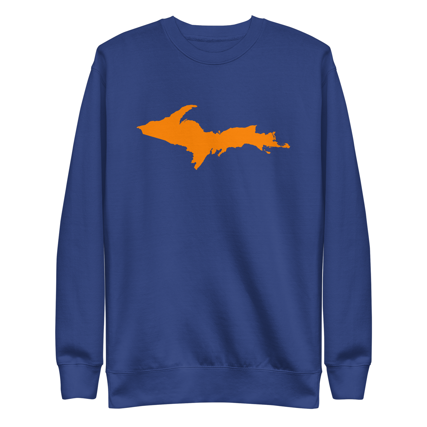 Michigan Upper Peninsula Sweatshirt (w/ Orange UP Outline) | Unisex Premium