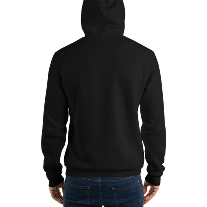 Michigan Upper Peninsula Hoodie (w/ UP Ukraine Flag Outline) | Unsiex Cloud Fleece