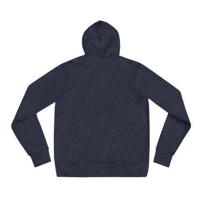 Michigan Upper Peninsula Hoodie (w/ UP MI USA Flag Outline) | Unisex Cloud Fleece