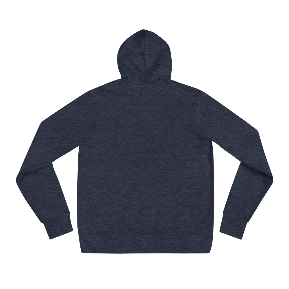 Michigan Upper Peninsula Hoodie (w/ Embroidered UP Outline) | Unisex Cloud Fleece