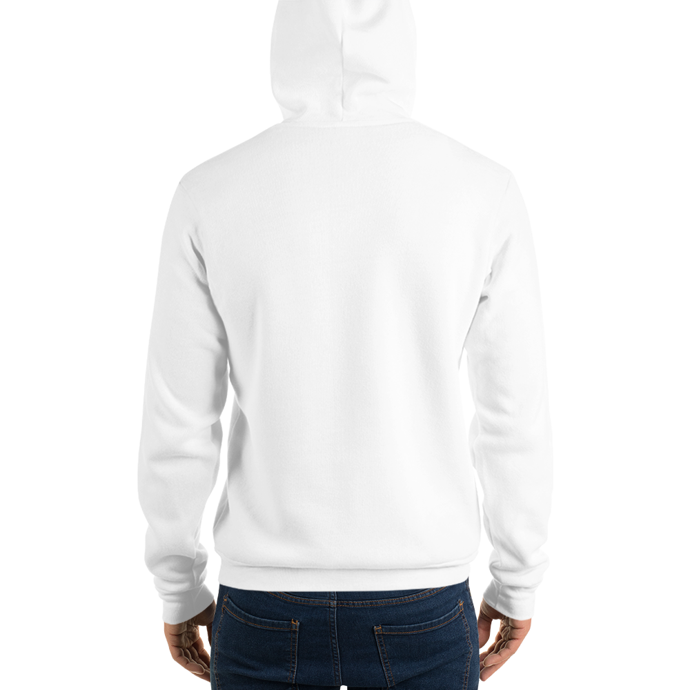 Michigan Upper Peninsula Hoodie (w/ Embroidered UP Outline) | Unisex Cloud Fleece