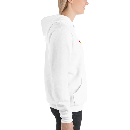 Michigan Upper Peninsula Hoodie (w/ UP Pride Flag Outline) | Unisex Cloud Fleece