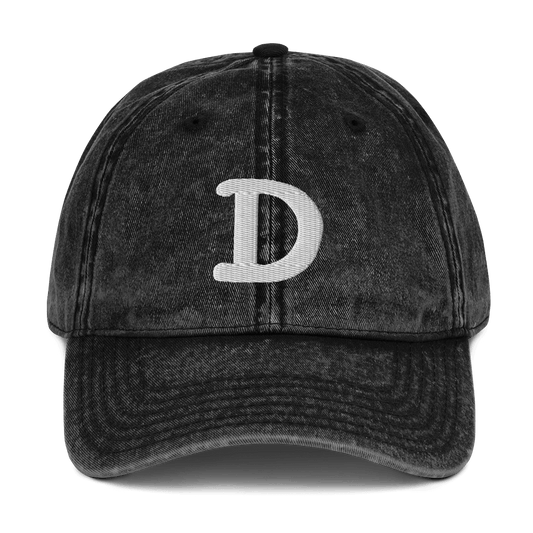 Detroit Old French 'D' Vintage Cap - Circumspice Michigan