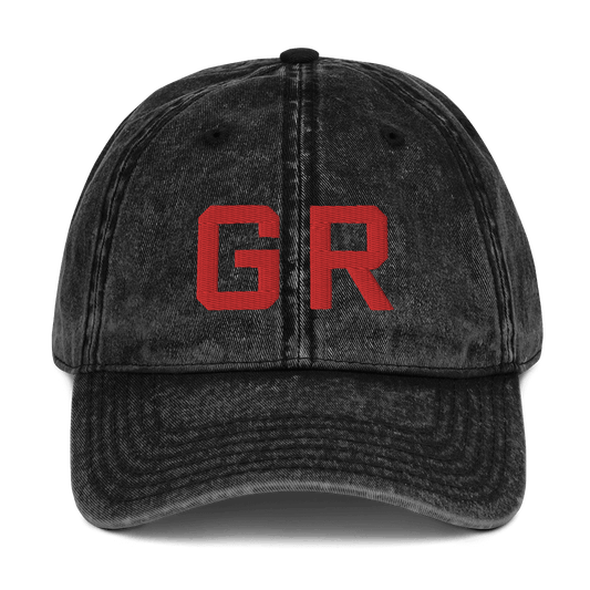 Grand Rapids 'GR' Vintage Baseball Cap - Circumspice Michigan