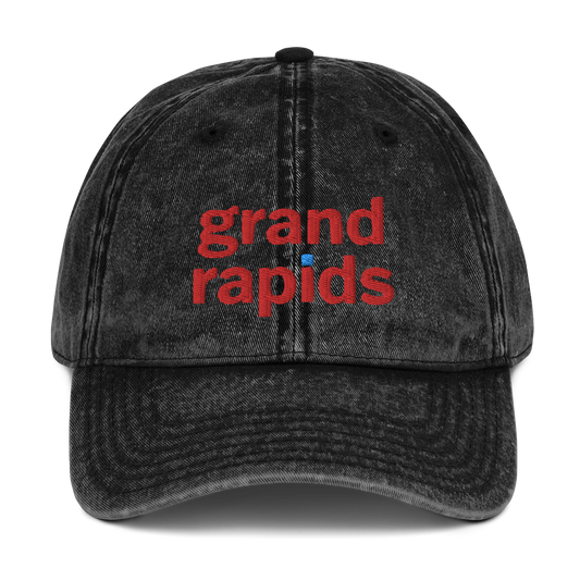 'Grand Rapids' Vintage Baseball Cap (Hypermarket Parody)